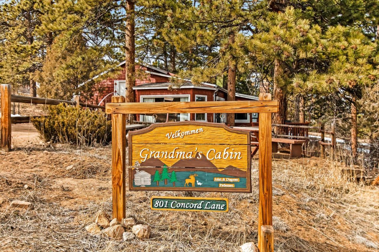 Grandma'S Cabin เอสเทสพาร์ค ภายนอก รูปภาพ
